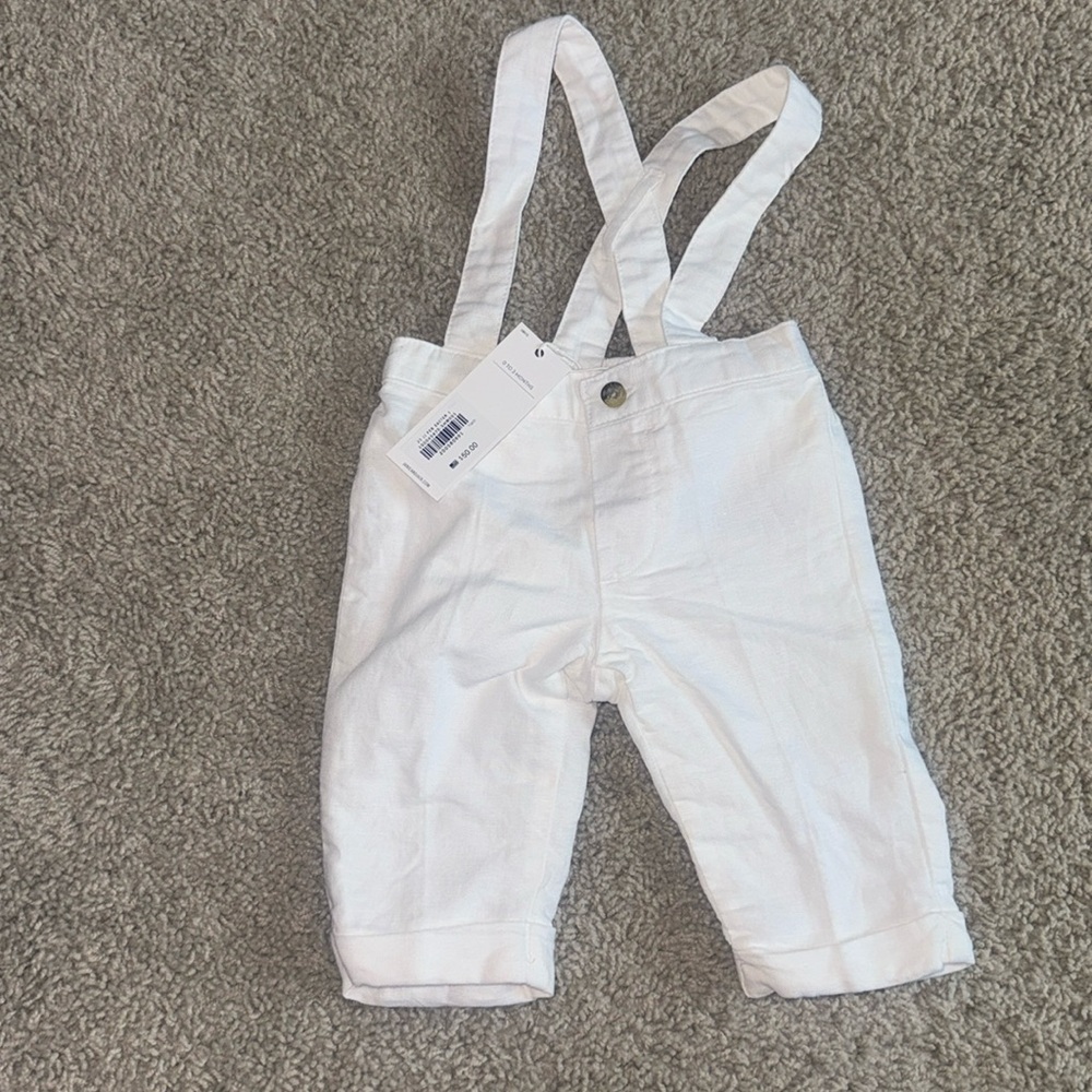 Baby suspender pants